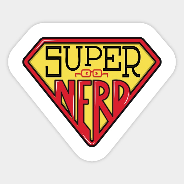 Super Nerd Sticker by Clown